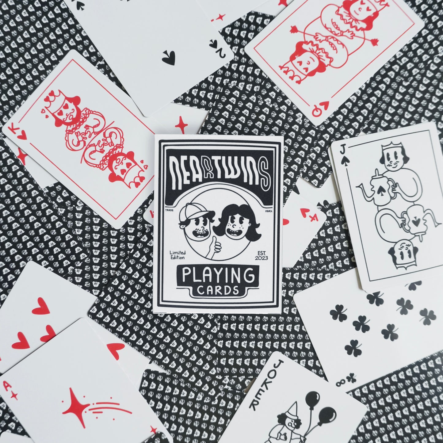 “Neartwins” Playing Cards