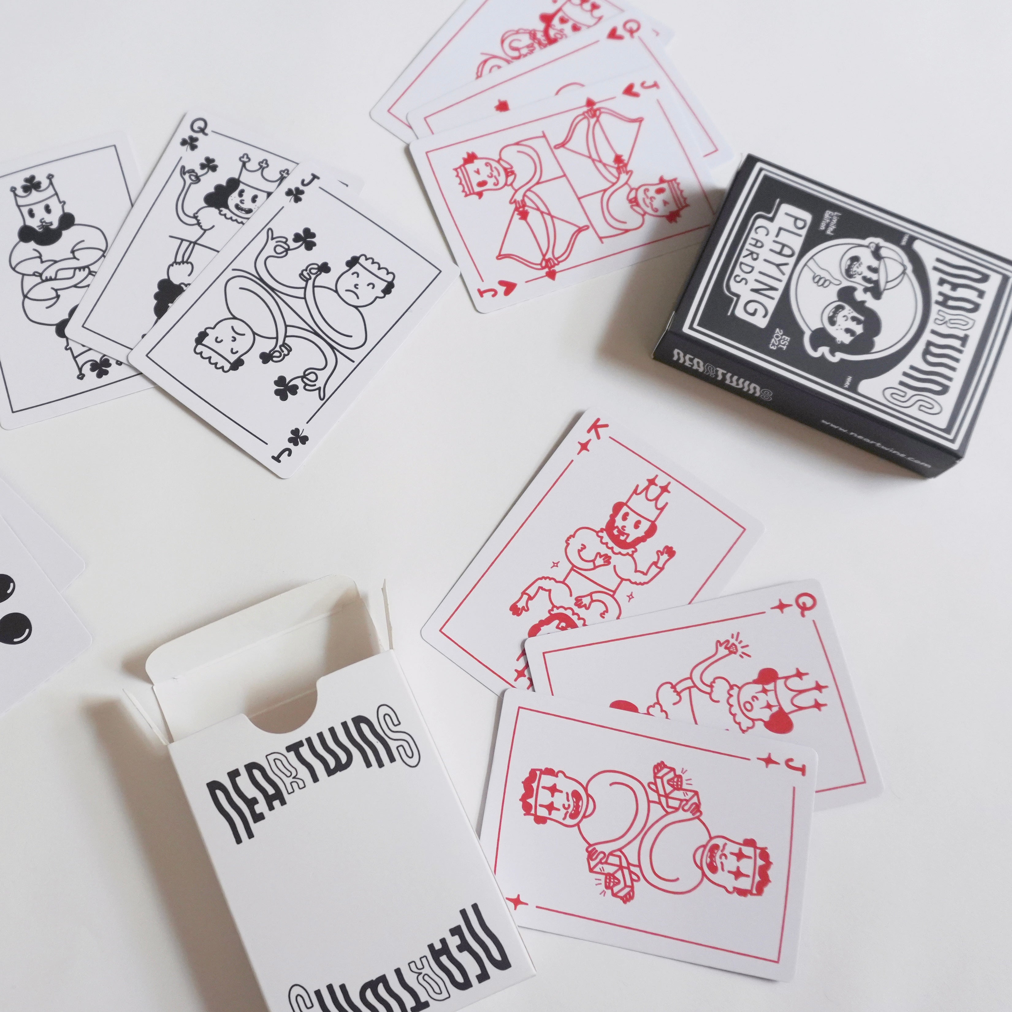 “Neartwins” Playing Cards